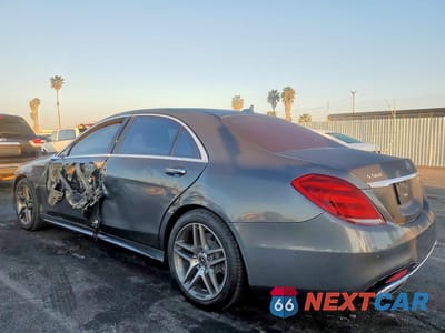 Drugie zdjęcie samochodu z przodu: 2018 MERCEDES-BENZ S 560 VIN:WDDUG8DB0JA368218 - miniatura