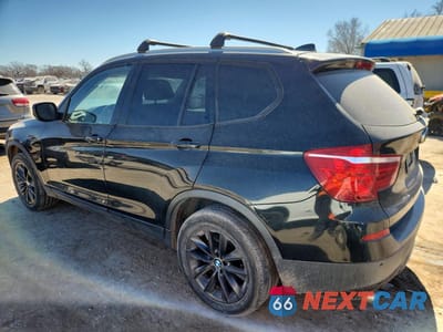 Drugie zdjęcie samochodu z przodu: 2013 BMW X3 XDRIVE28I VIN:5UXWX9C51DLK59892 - miniatura