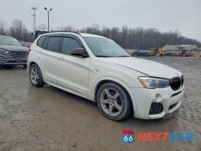 Czwarte zdjęcie samochodu z boku: 2017 BMW X3 XDRIVE35I VIN:5UXWX7C57H0S20168 - miniatura