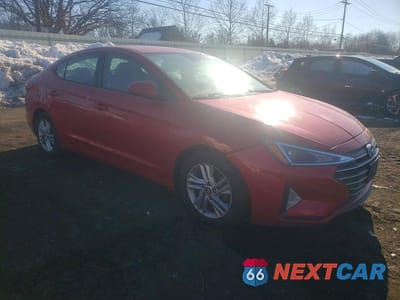 Czwarte zdjęcie samochodu z boku: 2020 HYUNDAI ELANTRA SEL VIN:5NPD84LF3LH568879 - miniatura