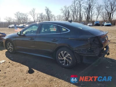Drugie zdjęcie samochodu z przodu: 2021 HYUNDAI SONATA HYBRID BLUE VIN:KMHL24JJ8MA027593 - miniatura