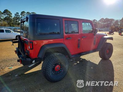 Trzecie zdjęcie samochodu z tyłu: 2016 JEEP WRANGLER UNLIMITED SPORT VIN:1C4BJWDG7GL148719 - miniatura