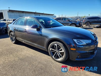 Czwarte zdjęcie samochodu z boku: 2019 AUDI A4 PREMIUM VIN:WAUGMAF48KN022012 - miniatura