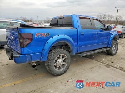 Trzecie zdjęcie samochodu z tyłu: 2014 FORD F150 SUPERCREW VIN:1FTFW1EFXEFB68521 - miniatura