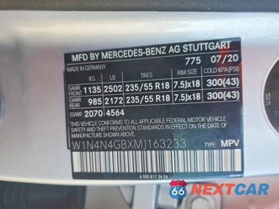 Zdjęcie 12 z 12 samochodu: 2021 MERCEDES-BENZ GLA 250 VIN:W1N4N4GBXMJ163233 - miniatura
