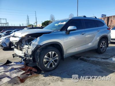 2023 TOYOTA HIGHLANDER HYBRID XLE 5TDKARAH3PS019499 - główne zdjęcie licytacji z USA - miniatura