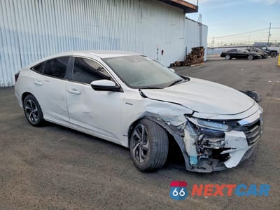 Czwarte zdjęcie samochodu z boku: 2022 HONDA INSIGHT EX VIN:19XZE4F59NE005764 - miniatura