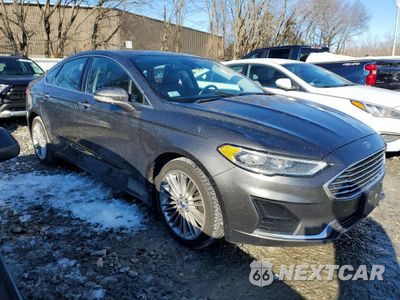 Czwarte zdjęcie samochodu z boku: 2019 FORD FUSION SEL VIN:3FA6P0CD2KR253740 - miniatura