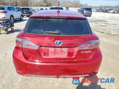 Zdjęcie 6 z 11 samochodu: 2012 LEXUS CT 200 VIN:JTHKD5BH9C2058435 - miniatura