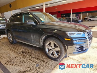 Czwarte zdjęcie samochodu z boku: 2019 AUDI Q5 PREMIUM PLUS VIN:WA1BNAFY3K2037946 - miniatura