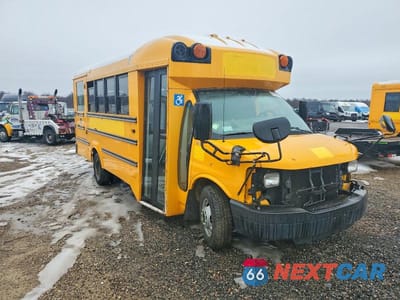 2012 CHEVROLET EXPRESS SCHOOL BUS 1GB3G3BG6C1181984 - główne zdjęcie licytacji z USA - miniatura