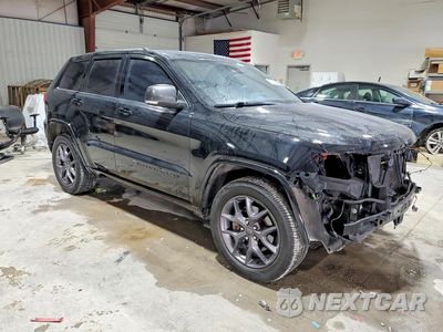 Czwarte zdjęcie samochodu z boku: 2021 JEEP GRAND CHEROKEE LIMITED VIN:1C4RJFBGXMC612471 - miniatura