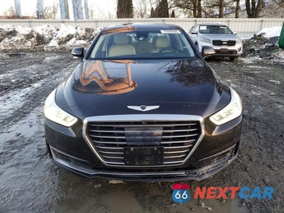Piąte zdjęcie samochodu w środku: 2018 GENESIS G90 3.3T PREMIUM VIN:KMHG34JA7JU049058 - miniatura