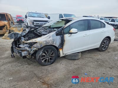 2013 HONDA CIVIC EXL 19XFB2F98DE259404 - główne zdjęcie licytacji z USA - miniatura