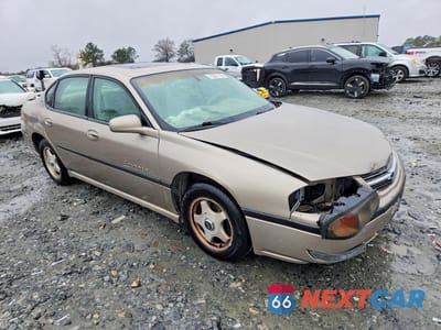 Czwarte zdjęcie samochodu z boku: 2002 CHEVROLET IMPALA LS VIN:2G1WH55KX29164822 - miniatura