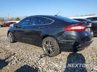 Drugie zdjęcie samochodu z przodu: 2014 FORD FUSION TITANIUM VIN:3FA6P0D97ER206654 - miniatura