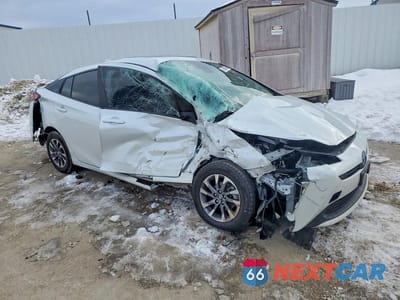 Czwarte zdjęcie samochodu z boku: 2021 TOYOTA PRIUS LIMITED VIN:JTDKAMFU7M3135309 - miniatura