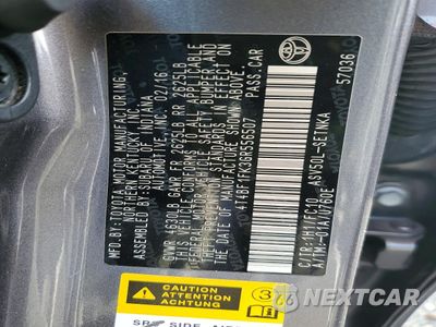 Zdjęcie 12 z 12 samochodu: 2016 TOYOTA CAMRY LE VIN:4T4BF1FK3GR556507 - miniatura