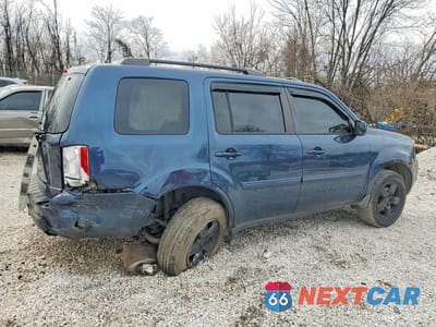 Trzecie zdjęcie samochodu z tyłu: 2010 HONDA PILOT EXL VIN:5FNYF4H52AB025901 - miniatura