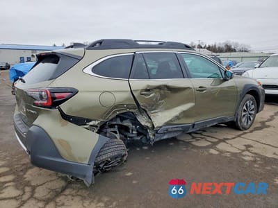 Trzecie zdjęcie samochodu z tyłu: 2025 SUBARU OUTBACK LIMITED VIN:4S4BTANC1S3220401 - miniatura