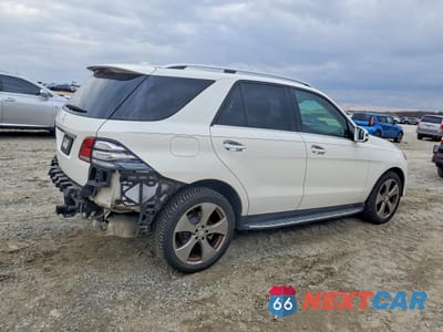 Trzecie zdjęcie samochodu z tyłu: 2016 MERCEDES-BENZ GLE 350 VIN:4JGDA5JB6GA802810 - miniatura