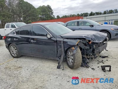 Czwarte zdjęcie samochodu z boku: 2015 INFINITI Q50 BASE VIN:JN1BV7AP1FM331804 - miniatura