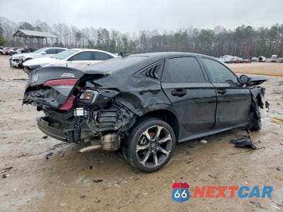 Trzecie zdjęcie samochodu z tyłu: 2025 HONDA CIVIC SPORT VIN:2HGFE4F86SH329804 - miniatura