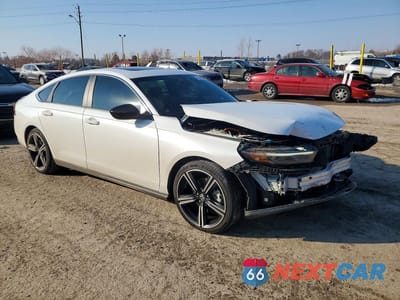 Czwarte zdjęcie samochodu z boku: 2023 HONDA ACCORD HYBRID SPORT VIN:1HGCY2F57PA022491 - miniatura