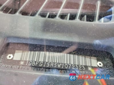 Zdjęcie 13 z 14 samochodu: 1998 CHEVROLET EXPRESS G1500 VIN:1GBFG15R5W1072323 - miniatura