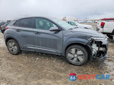 Czwarte zdjęcie samochodu z boku: 2019 HYUNDAI KONA LIMITED VIN:KM8K33AG8KU046437 - miniatura