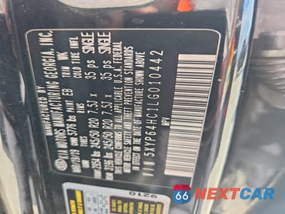 Zdjęcie 13 z 13 samochodu: 2020 KIA TELLURIDE S VIN:5XYP64HC1LG010442 - miniatura