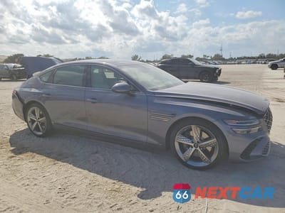 Czwarte zdjęcie samochodu z boku: 2026 GENESIS G80 3.5T SPORT PRESTIGE VIN:KMTGG4SD8TU314284 - miniatura