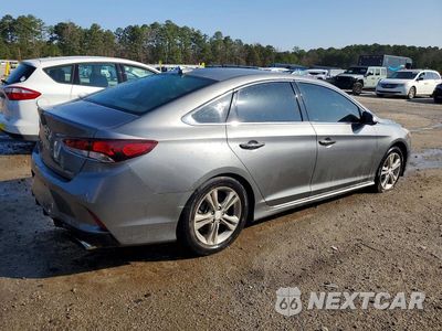 Trzecie zdjęcie samochodu z tyłu: 2018 HYUNDAI SONATA SPORT+ VIN:5NPE34AF3JH709789 - miniatura