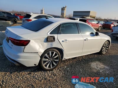 Trzecie zdjęcie samochodu z tyłu: 2021 AUDI A4 PREMIUM PLUS 40 VIN:WAUBBAF44MN006781 - miniatura
