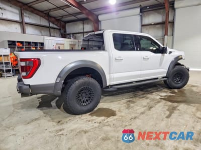 Trzecie zdjęcie samochodu z tyłu: 2021 FORD F150 RAPTOR VIN:1FTFW1RG3MFC61947 - miniatura