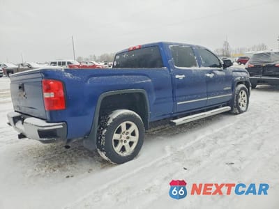 Trzecie zdjęcie samochodu z tyłu: 2014 GMC SIERRA K1500 SLT VIN:3GTU2VEC9EG108275 - miniatura