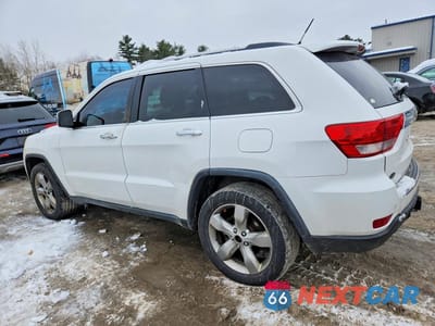 Drugie zdjęcie samochodu z przodu: 2013 JEEP GRAND CHEROKEE OVERLAND VIN:1C4RJFCT7DC615534 - miniatura