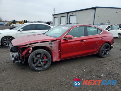 2019 GENESIS G70 3.3T DYNAMIC EDITION KMTG34LE9KU021527 - główne zdjęcie licytacji z USA - miniatura