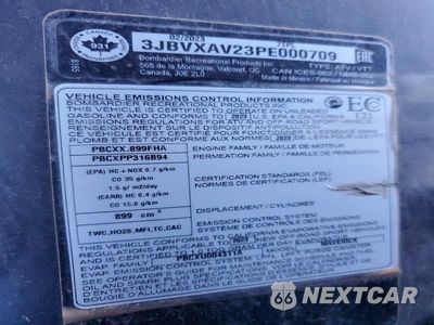 Zdjęcie 10 z 10 samochodu: 2023 CAN-AM MAVERICK X3 UTILITY VEHICLE VIN:3JBVXAV23PE000709 - miniatura