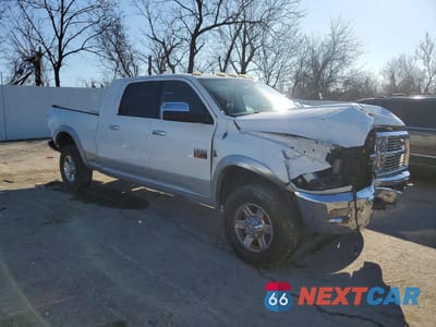 Czwarte zdjęcie samochodu z boku: 2012 DODGE RAM 2500 LARAMIE VIN:3C6UD5NLXCG337059 - miniatura