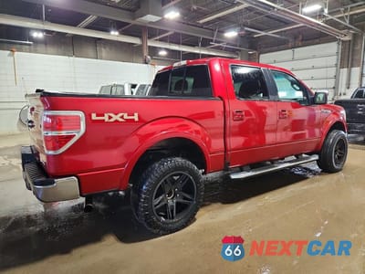 Trzecie zdjęcie samochodu z tyłu: 2011 FORD F150 SUPERCREW VIN:1FTFW1EF5BFD12018 - miniatura