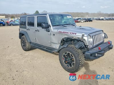 Czwarte zdjęcie samochodu z boku: 2016 JEEP WRANGLER UNLIMITED RUBICON VIN:1C4HJWFG7GL279804 - miniatura