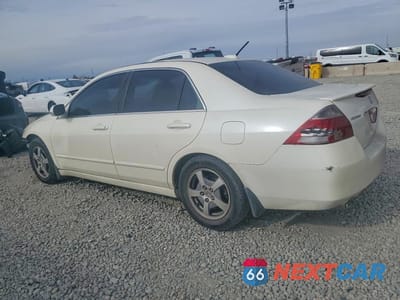 Drugie zdjęcie samochodu z przodu: 2007 HONDA ACCORD HYBRID VIN:JHMCN36437C000219 - miniatura