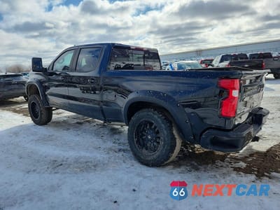 Drugie zdjęcie samochodu z przodu: 2019 CHEVROLET SILVERADO K1500 RST VIN:1GCUYEED5KZ352265 - miniatura