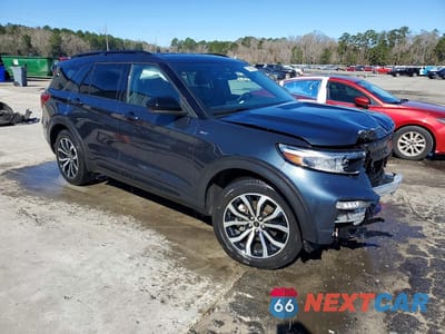 Czwarte zdjęcie samochodu z boku: 2024 FORD EXPLORER ST-LINE VIN:1FMSK7KH8RGA44830 - miniatura