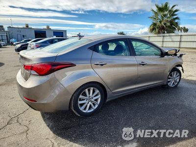 Trzecie zdjęcie samochodu z tyłu: 2015 HYUNDAI ELANTRA SE VIN:5NPDH4AE2FH568807 - miniatura