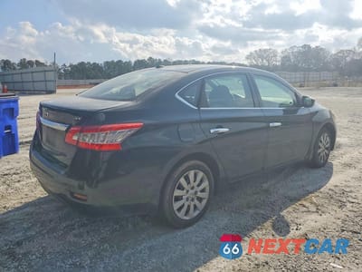 Trzecie zdjęcie samochodu z tyłu: 2015 NISS SENTRA S VIN:3N1AB7AP6FL692394 - miniatura