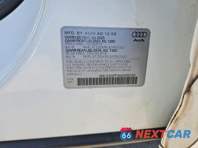 Zdjęcie 13 z 13 samochodu: 2010 AUDI Q5 PREMIUM PLUS VIN:WA1LKAFP3AA065030 - miniatura