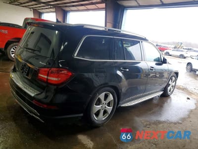 Trzecie zdjęcie samochodu z tyłu: 2017 MERCEDES-BENZ GLS 450 4MATIC VIN:4JGDF6EE7HA842049 - miniatura