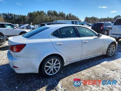 Trzecie zdjęcie samochodu z tyłu: 2012 LEXUS IS 250 BASE VIN:JTHCF5C28C5056733 - miniatura